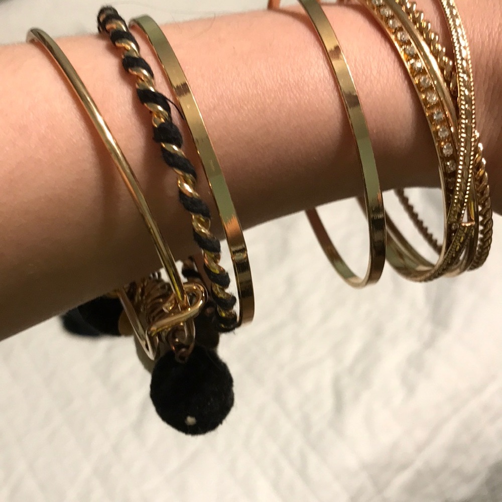 Aldo set of bangle bracelets